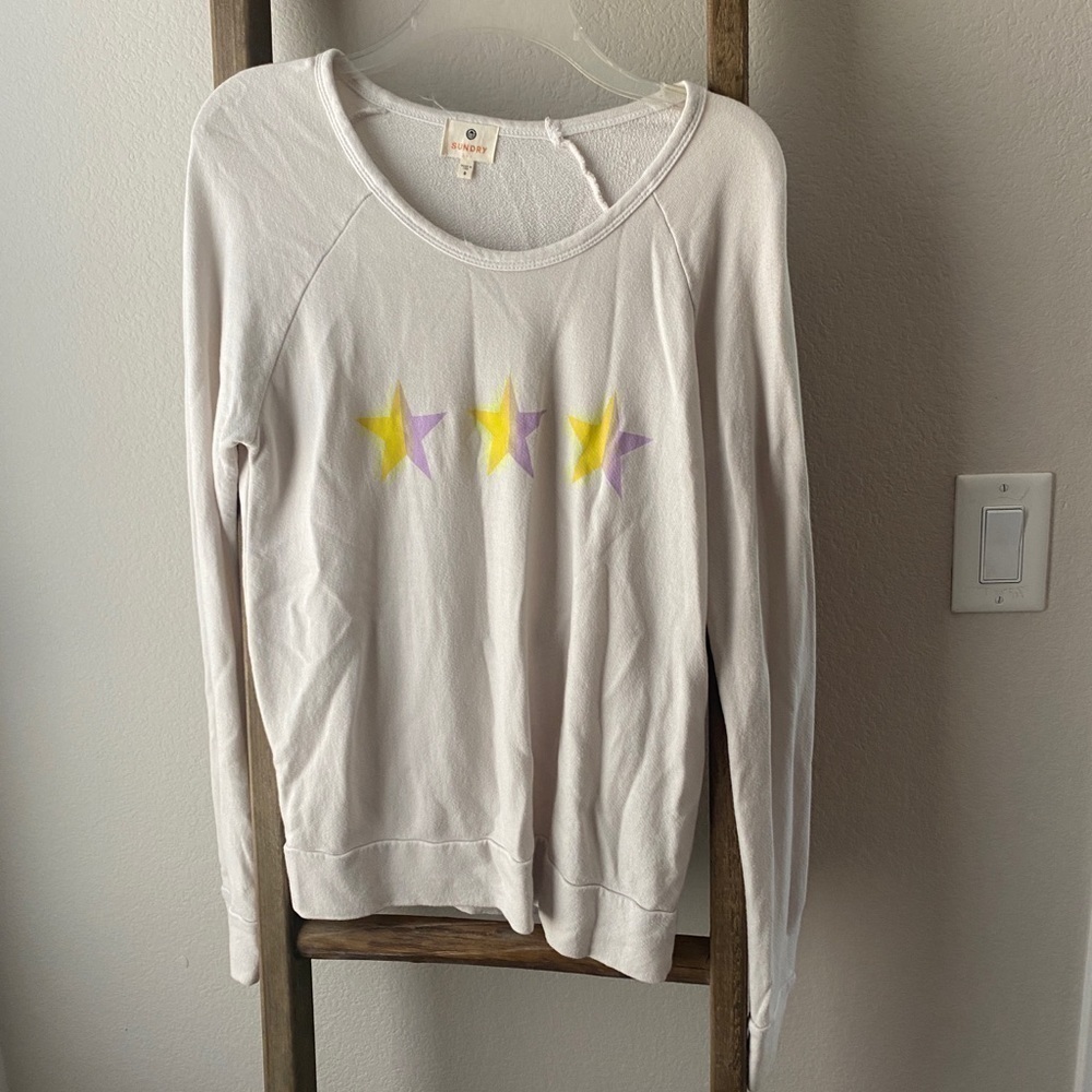 NWOT - Sundry Top white long sleeve